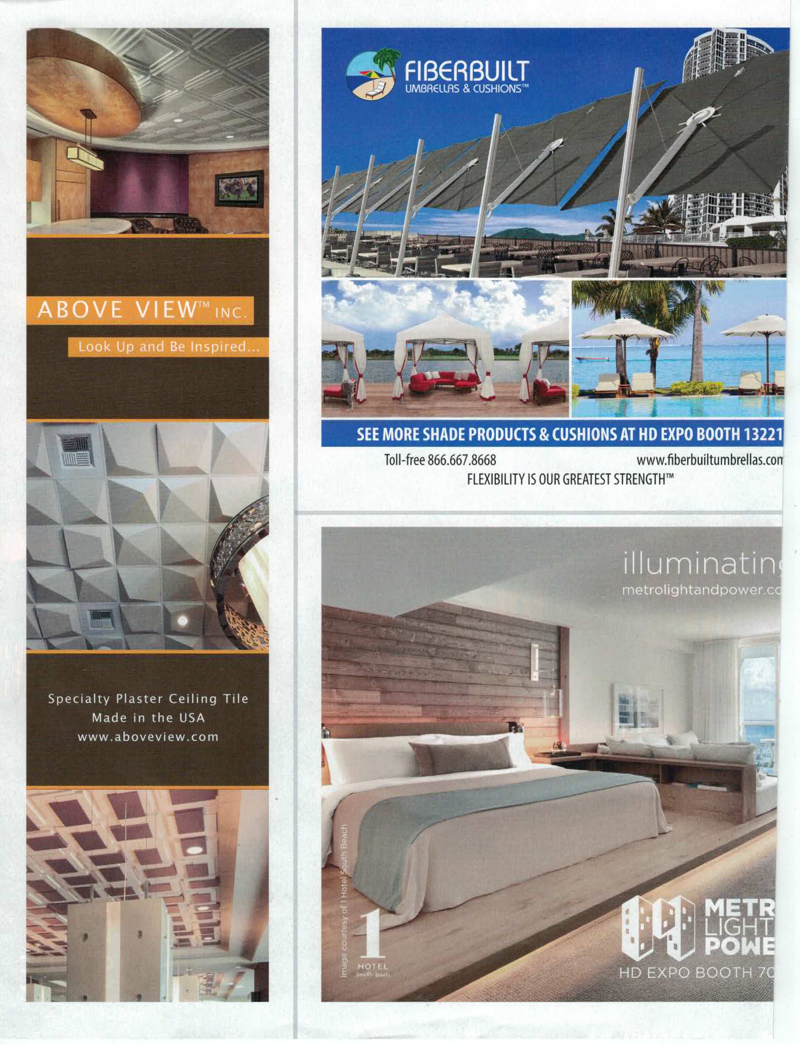 Hospitality Design Print Ad May 2016
