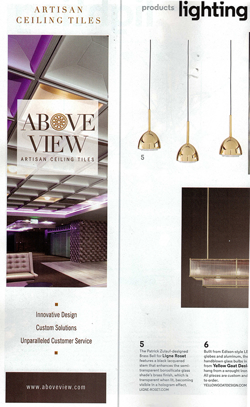 Hospitality Design, Print Ad, November 2016